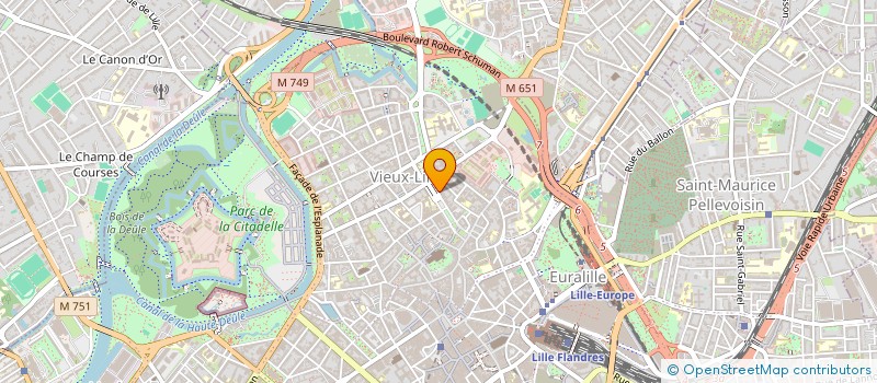 localisation de l'entreprise T.F.D.D. à LILLE