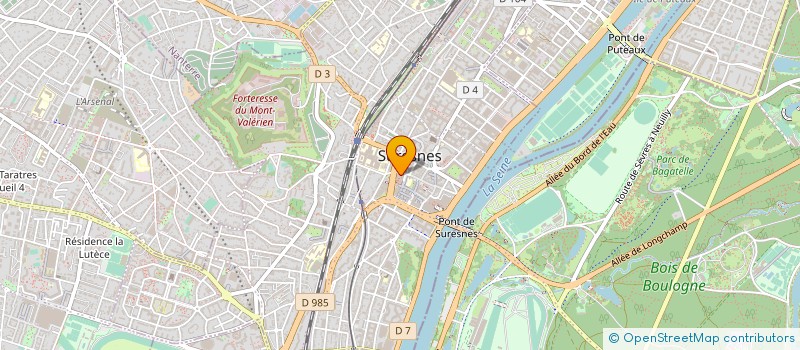 localisation de l'entreprise T-F-I à SURESNES