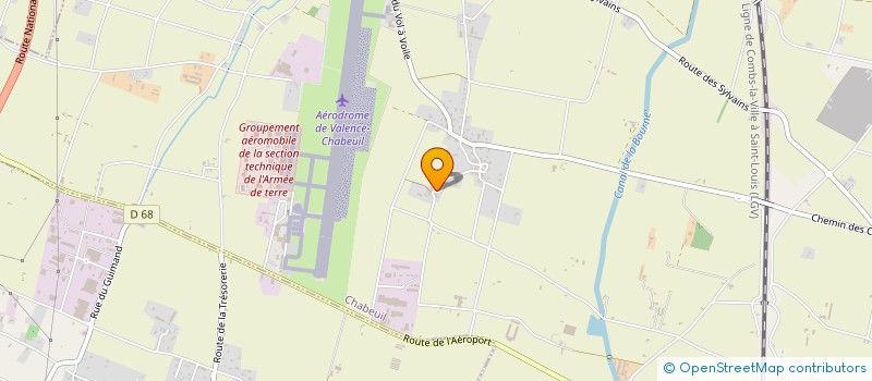 localisation de l'entreprise T.F.P. IMMO  CHABEUIL