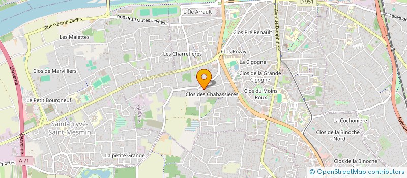localisation de l'entreprise T.F RAVALEMENT SARL à ORLEANS
