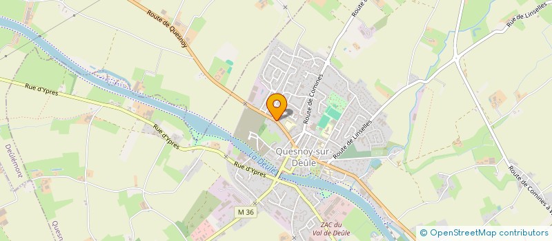 localisation de l'entreprise T-FIRST IMMO SCI à QUESNOY-SUR-DEULE