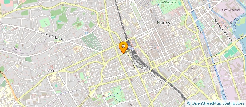 localisation de l'entreprise T.G.H. COM à NANCY