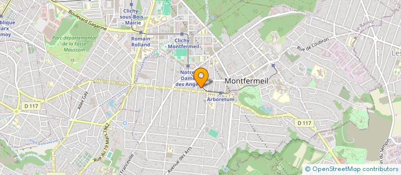 localisation de l'entreprise T G T L à MONTFERMEIL