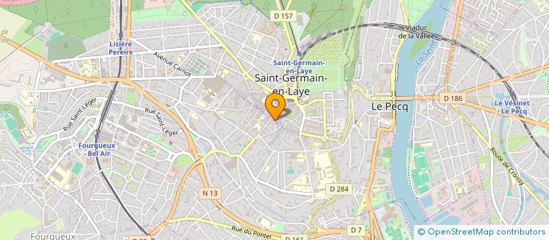 localisation de l'entreprise T- GARDEN à SAINT-GERMAIN-EN-LAYE