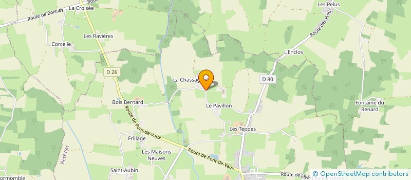 localisation de l'entreprise T & H  BEREZIAT