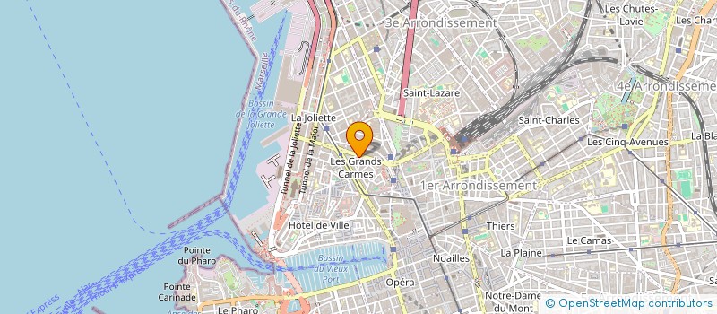 localisation de l'entreprise T H AMGHAR à MARSEILLE