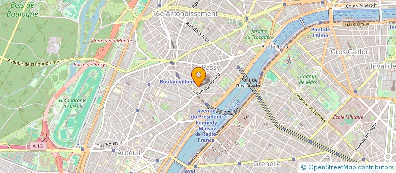 localisation de l'entreprise T.H.E. TRADING COMPANY  PARIS