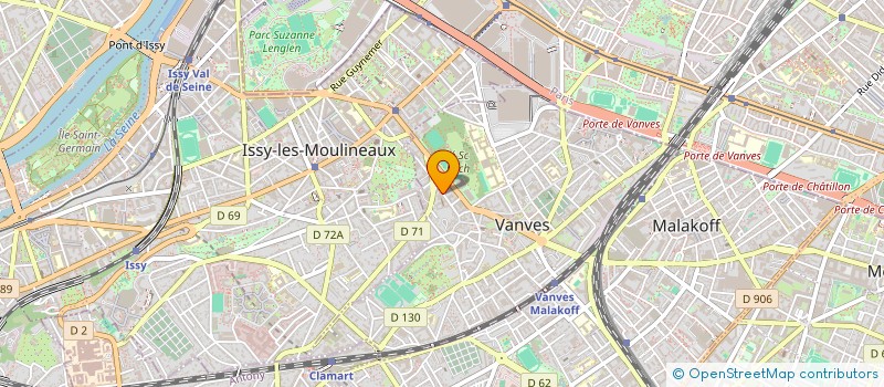 localisation de l'entreprise T(H)ERROIR à VANVES