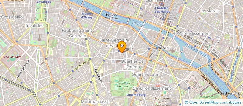 localisation de l'entreprise T.H. SARL  PARIS