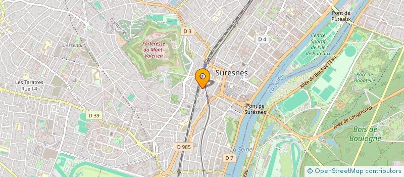 localisation de l'entreprise T H T à SURESNES