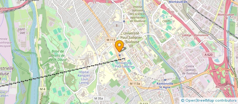 localisation de l'entreprise T&H VOYAGES à TOULOUSE