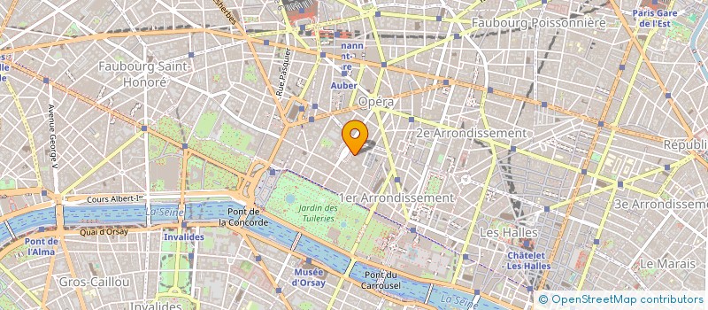 localisation de l'entreprise T.H WEALTH MANAGEMENT  PARIS