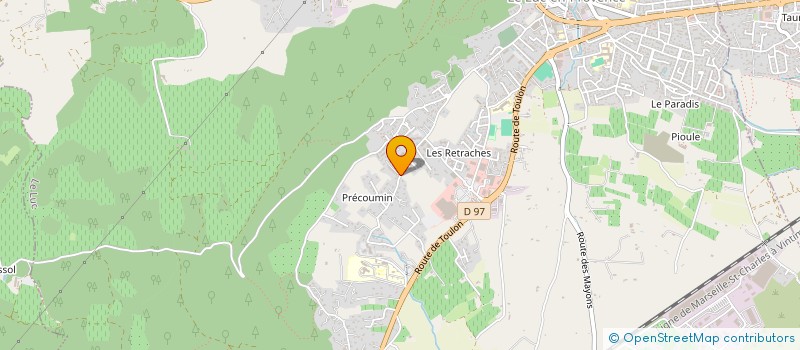 localisation de l'entreprise T'HOME  LE LUC