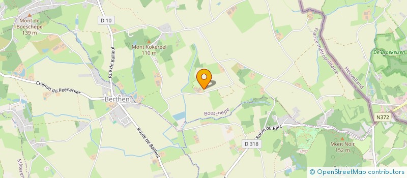 localisation de l'entreprise T'HOMMELHOF  BOESCHEPE