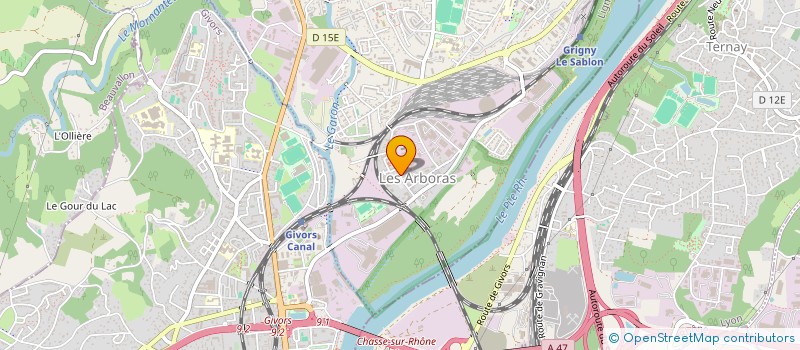 localisation de l'entreprise T I A P  GRIGNY