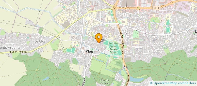 localisation de l'entreprise T&I CONSULTING  PLAISIR