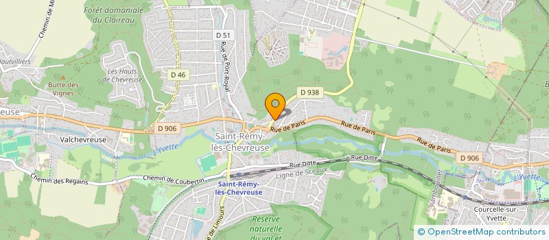 localisation de l'entreprise T.I.CUISINE à SAINT-REMY-LES-CHEVREUSE