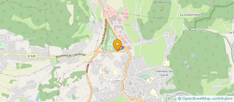 localisation de l'entreprise T.I. FRANCE à VOIRON