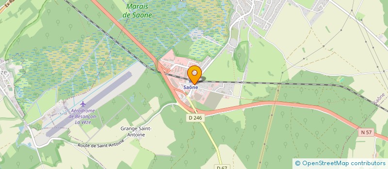 localisation de l'entreprise T.I. INTEGRATION à SAONE