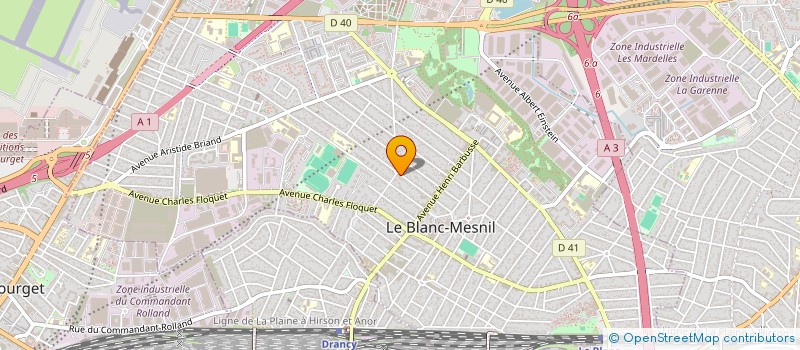 localisation de l'entreprise T&I PARTNERS  LE BLANC-MESNIL