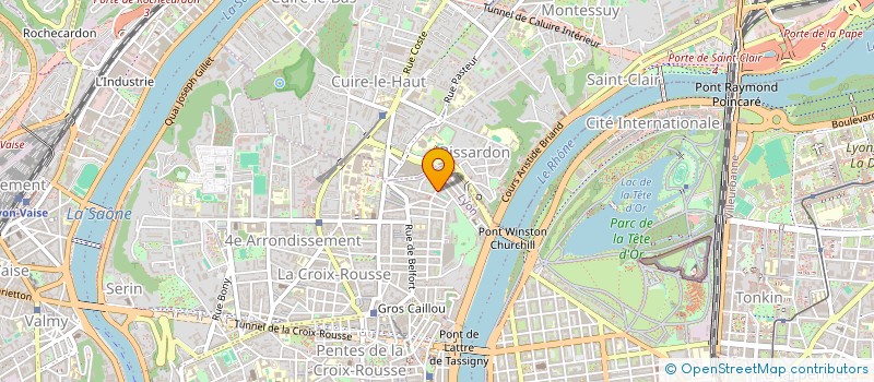 localisation de l'entreprise T IN PRODUCTIONS  LYON