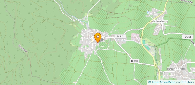 localisation de l'entreprise T.J.B.  RIQUEWIHR