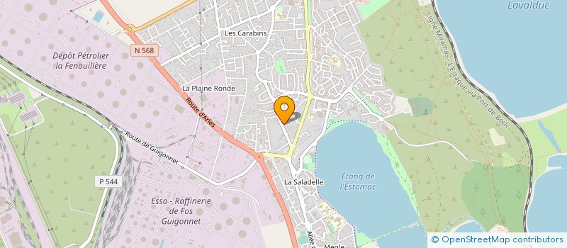 localisation de l'entreprise T.J BASCOUGNANO  FOS-SUR-MER