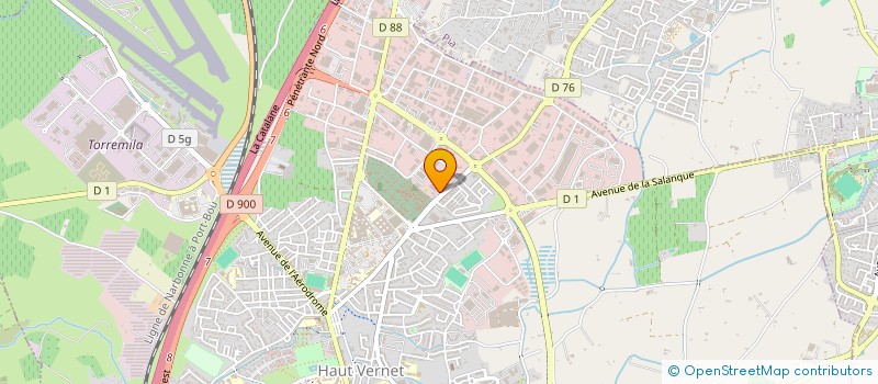 localisation de l'entreprise T K BAT CONSTRUCTIONS  PERPIGNAN