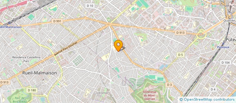 localisation de l'entreprise T.K. MARQUES  NANTERRE