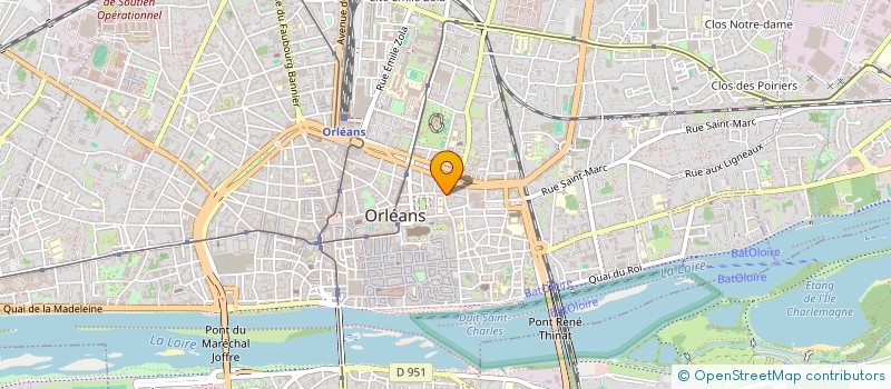 localisation de l'entreprise T.K.R RACING  ORLEANS