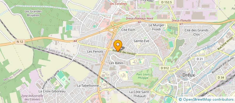 localisation de l'entreprise T K SERVICES à LES HAUTES-RIVIERES