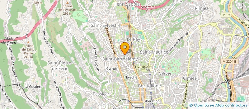 localisation de l'entreprise T-KALE à NICE