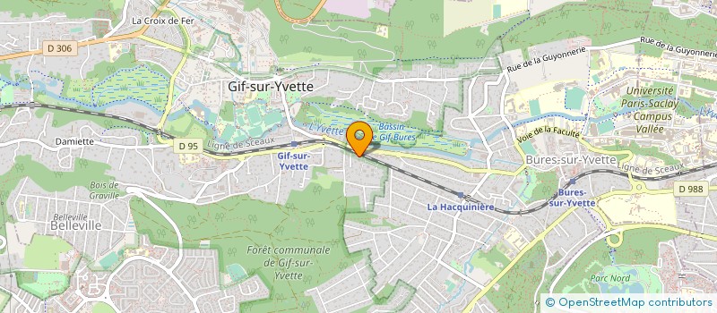 localisation de l'entreprise T-KONNECT à GIF-SUR-YVETTE