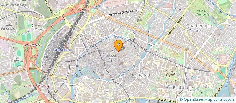 localisation de l'entreprise T. KUHN à STRASBOURG