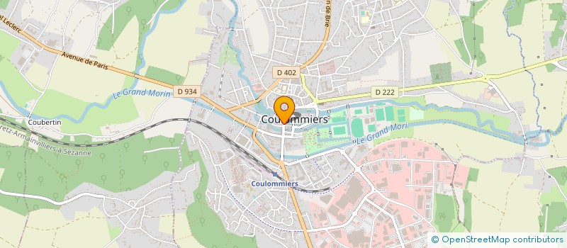 localisation de l'entreprise T.L. à COULOMMIERS