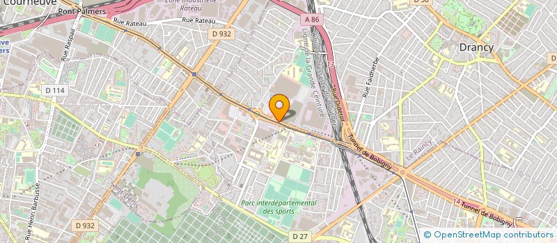 localisation de l'entreprise T.L  DRANCY