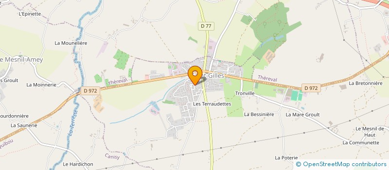 localisation de l'entreprise T.L AMBITION BOIS  SAINT-GILLES