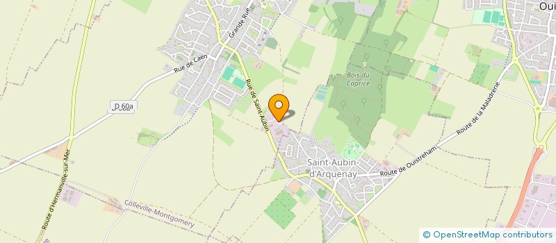 localisation de l'entreprise T L B  COLLEVILLE-MONTGOMERY