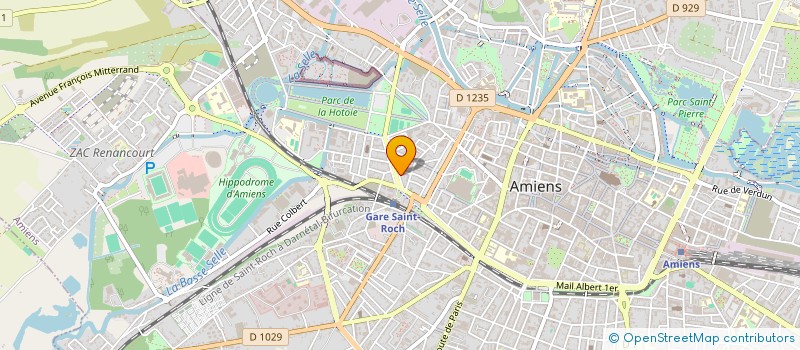 localisation de l'entreprise T.L.C. à AMIENS