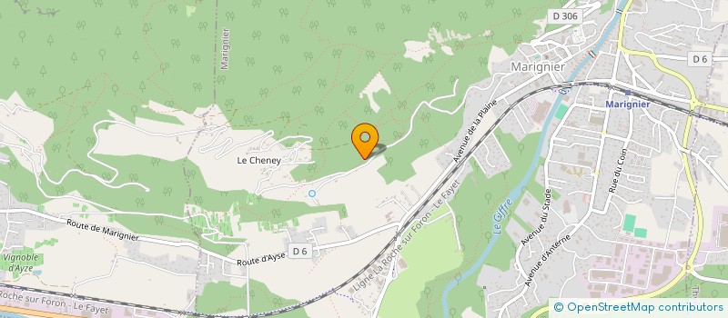 localisation de l'entreprise T.L.C  MARIGNIER