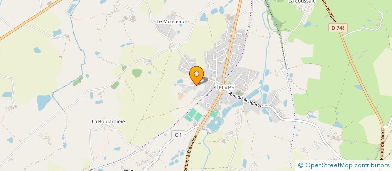 localisation de l'entreprise T.L.I  BRESSUIRE