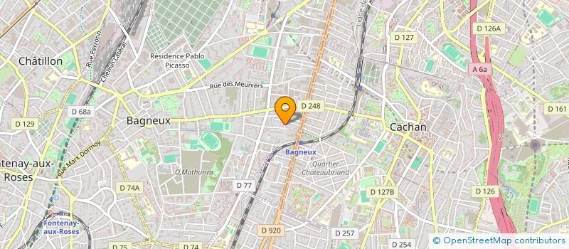 localisation de l'entreprise T.L IMMOBILIS à BAGNEUX