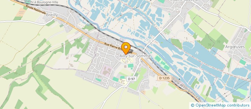 localisation de l'entreprise T.L.M  AILLY-SUR-SOMME