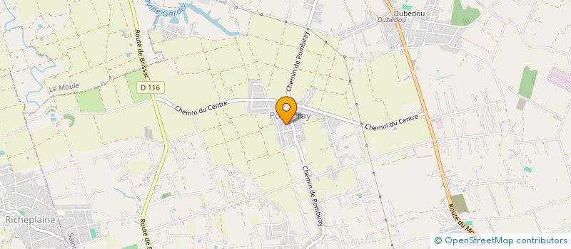 localisation de l'entreprise T.L.M.M.  SAINT-FRANCOIS