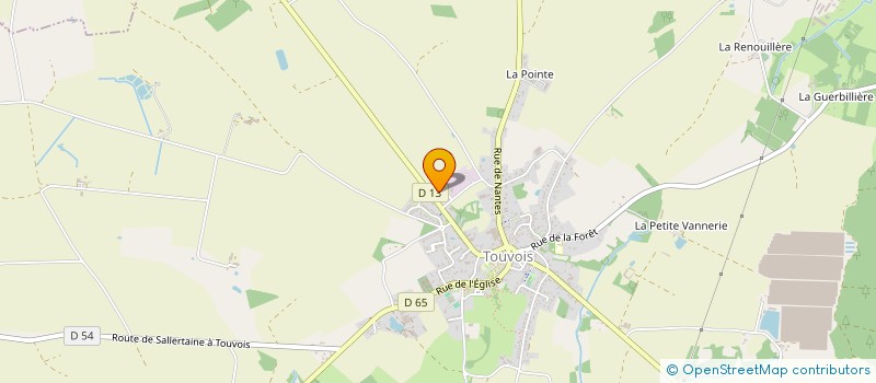 localisation de l'entreprise T.L. PERROCHEAU  LEGE