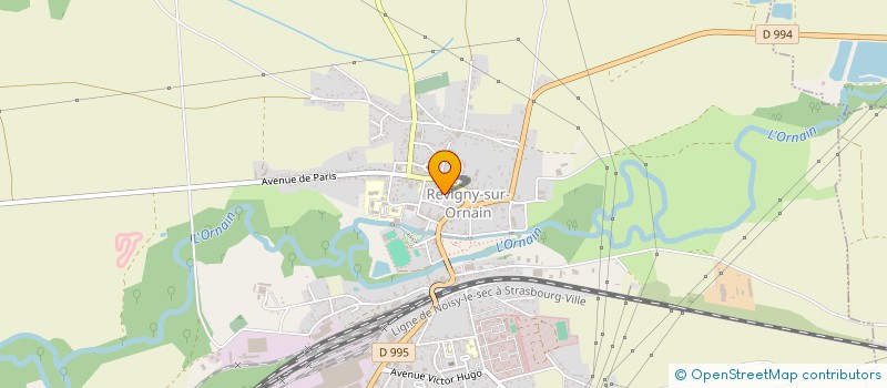 localisation de l'entreprise T.L.S à REVIGNY-SUR-ORNAIN