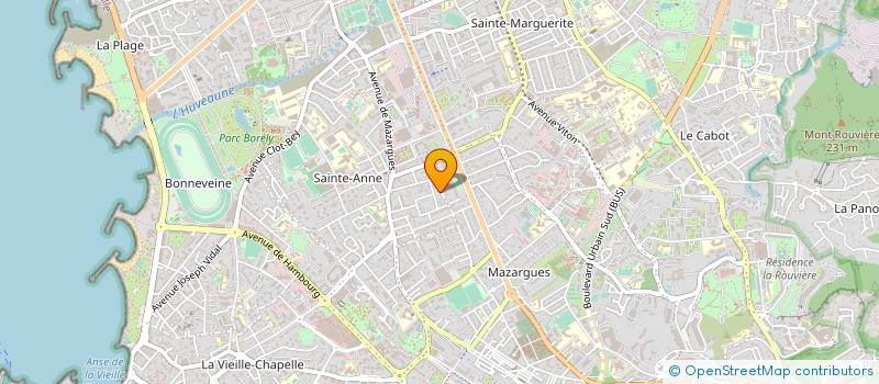 localisation de l'entreprise T.L.S.  MARSEILLE