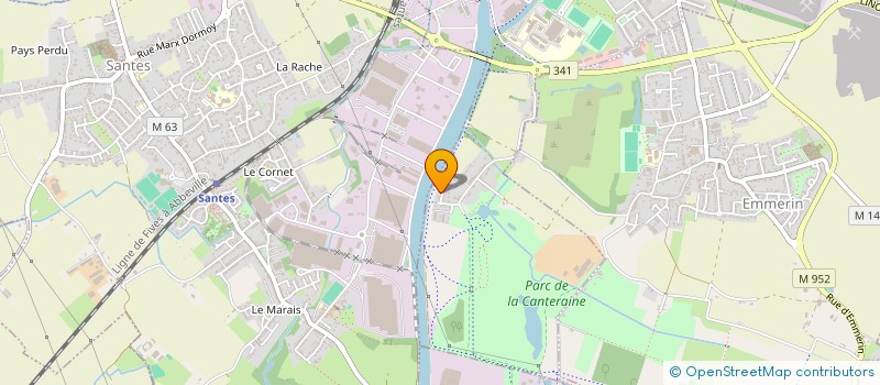 localisation de l'entreprise T L S à HAUBOURDIN
