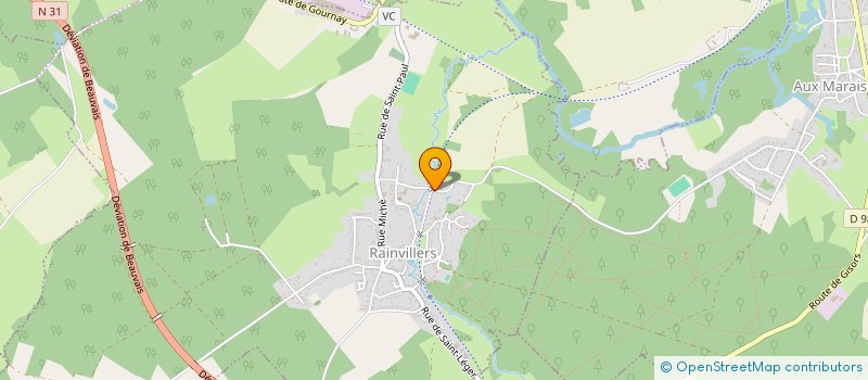 localisation de l'entreprise T.L.S  RAINVILLERS