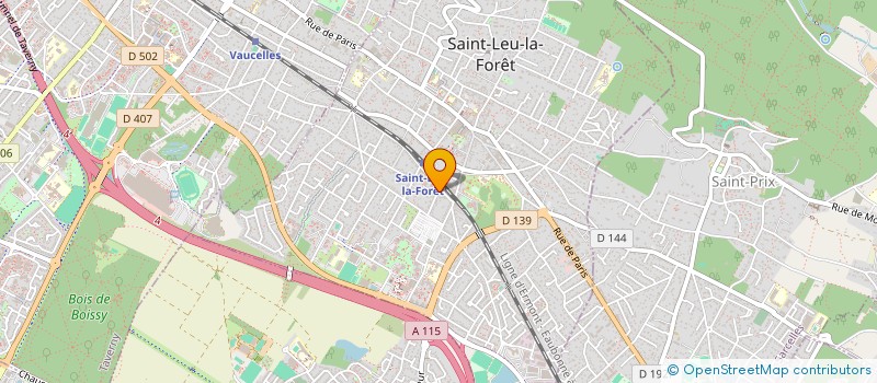 localisation de l'entreprise T.L.S.S GROUPE à SAINT-LEU-LA-FORET